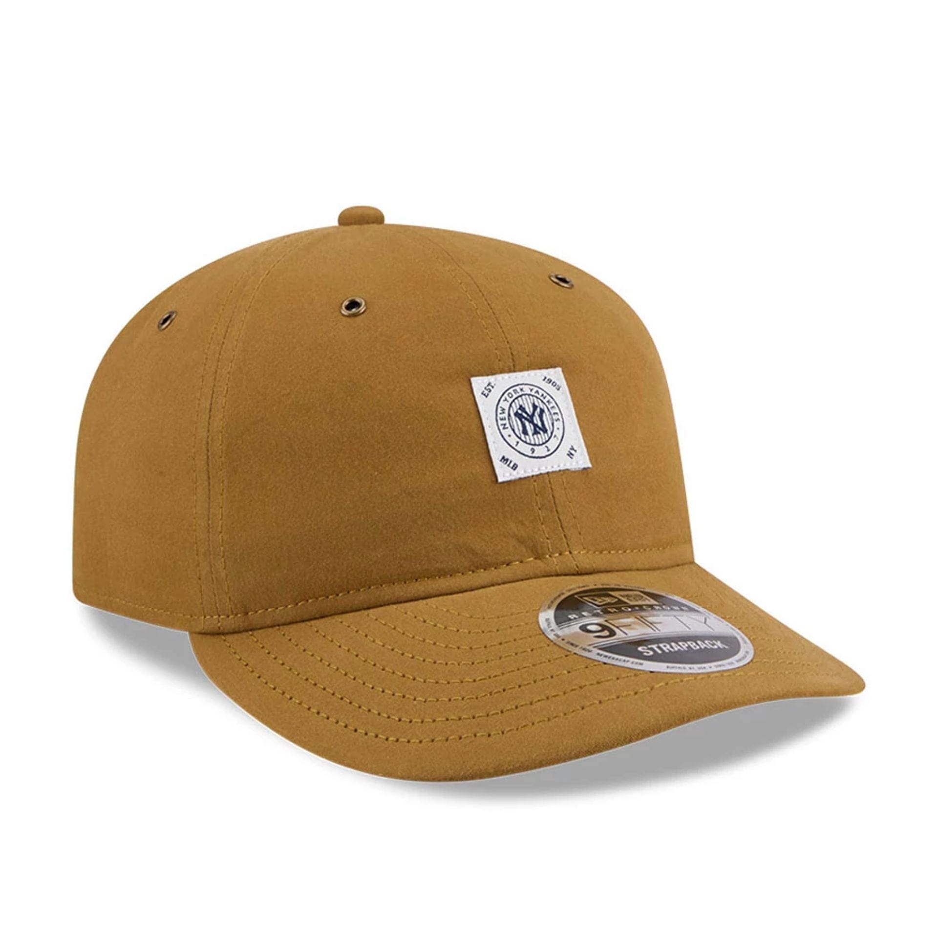 New York Yankees MLB Brushed Dark Beige Retro Crown 9FIFTY Adjustable Cap