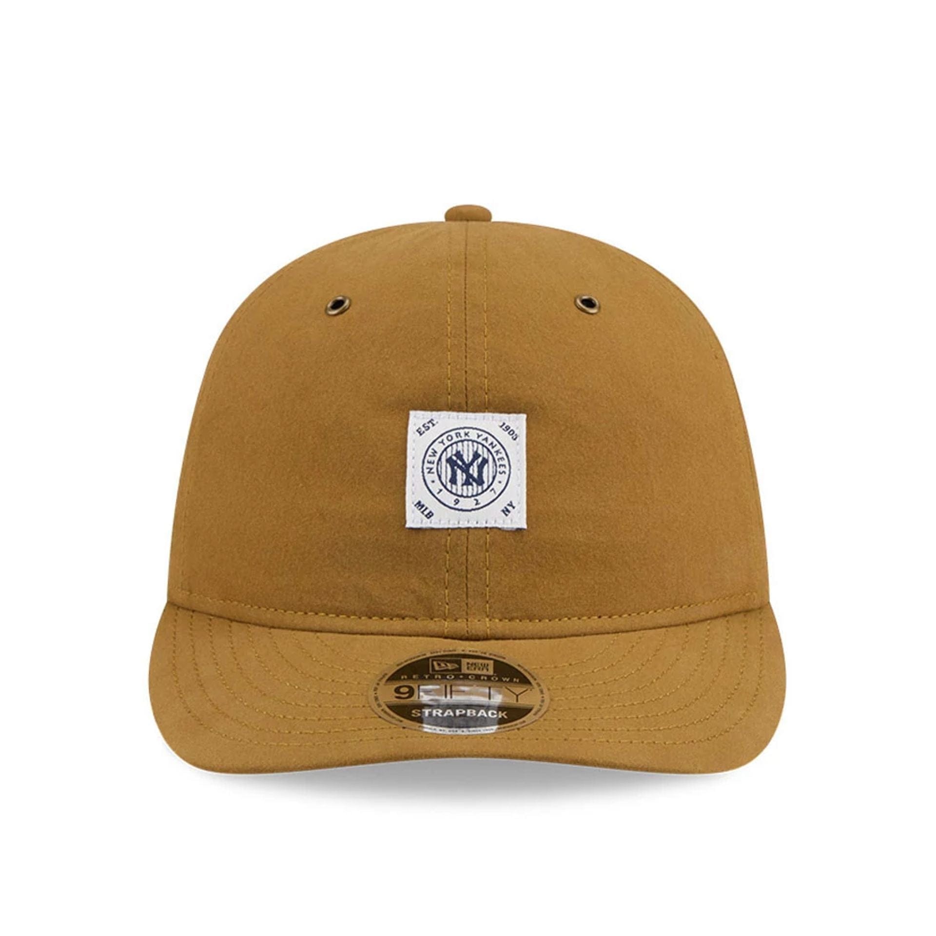 New York Yankees MLB Brushed Dark Beige Retro Crown 9FIFTY Adjustable Cap