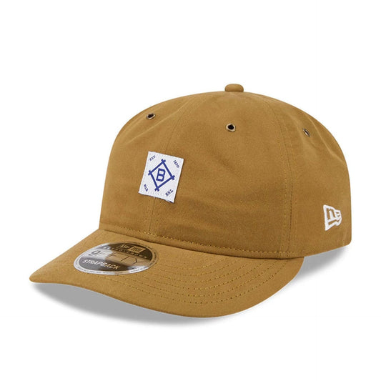 Brooklyn Dodgers MLB Brushed Dark Beige Retro Crown 9FIFTY Adjustable Cap