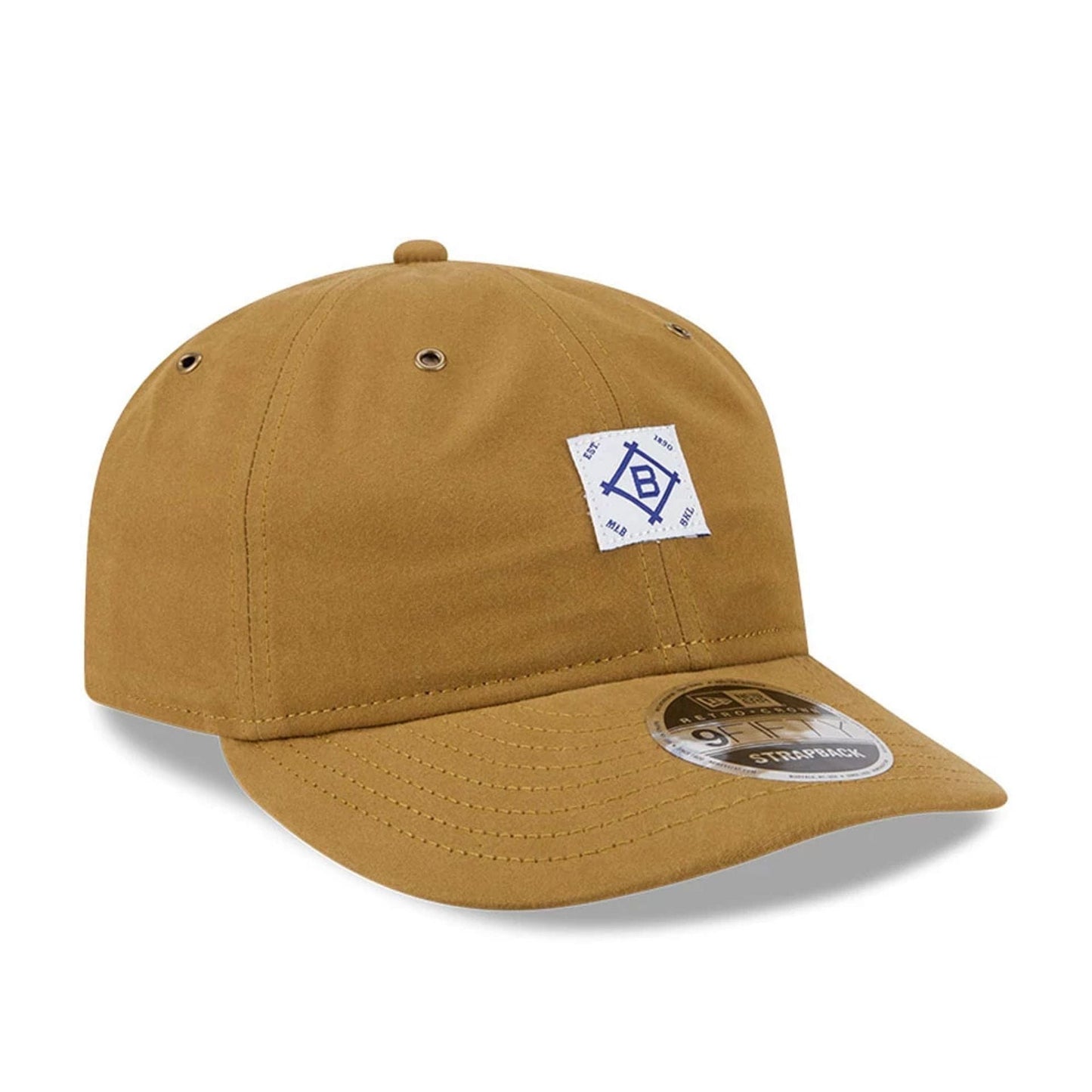 Brooklyn Dodgers MLB Brushed Dark Beige Retro Crown 9FIFTY Adjustable Cap