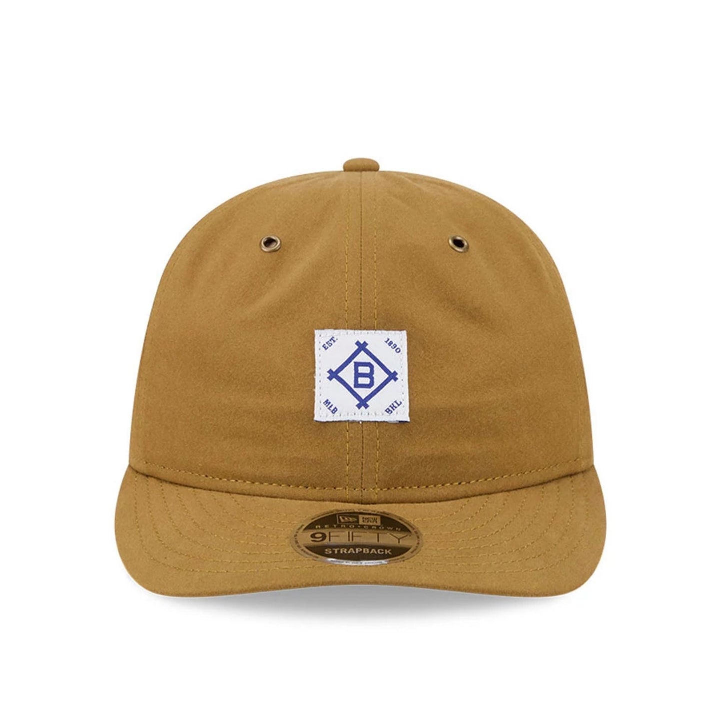 Brooklyn Dodgers MLB Brushed Dark Beige Retro Crown 9FIFTY Adjustable Cap
