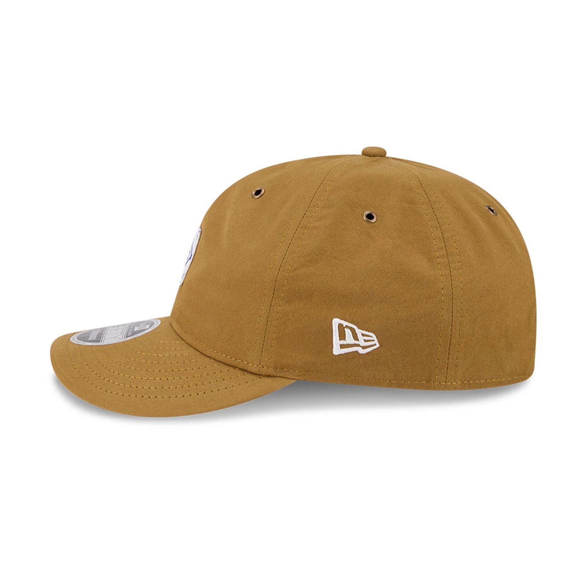 Brooklyn Dodgers MLB Brushed Dark Beige Retro Crown 9FIFTY Adjustable Cap