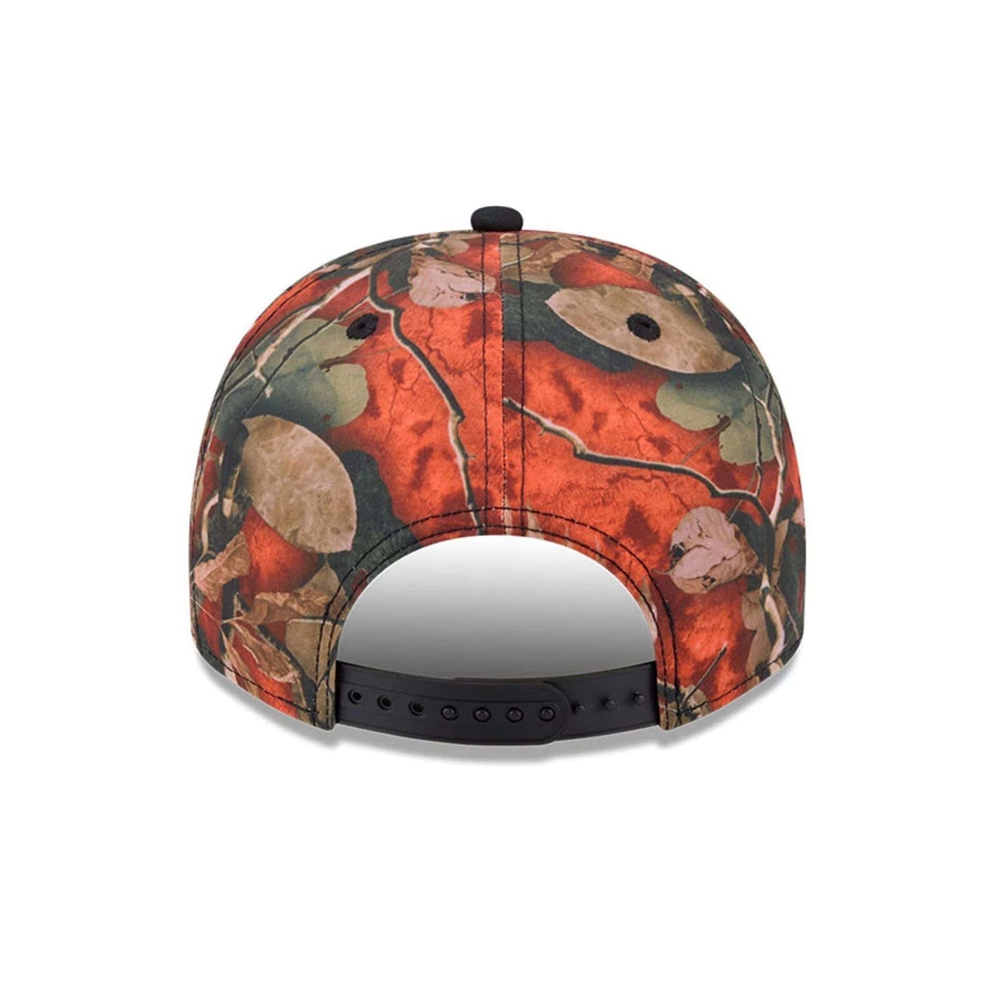 Atlanta Braves MLB Leaves Bright Orange 9FIFTY A-Frame Snapback Cap