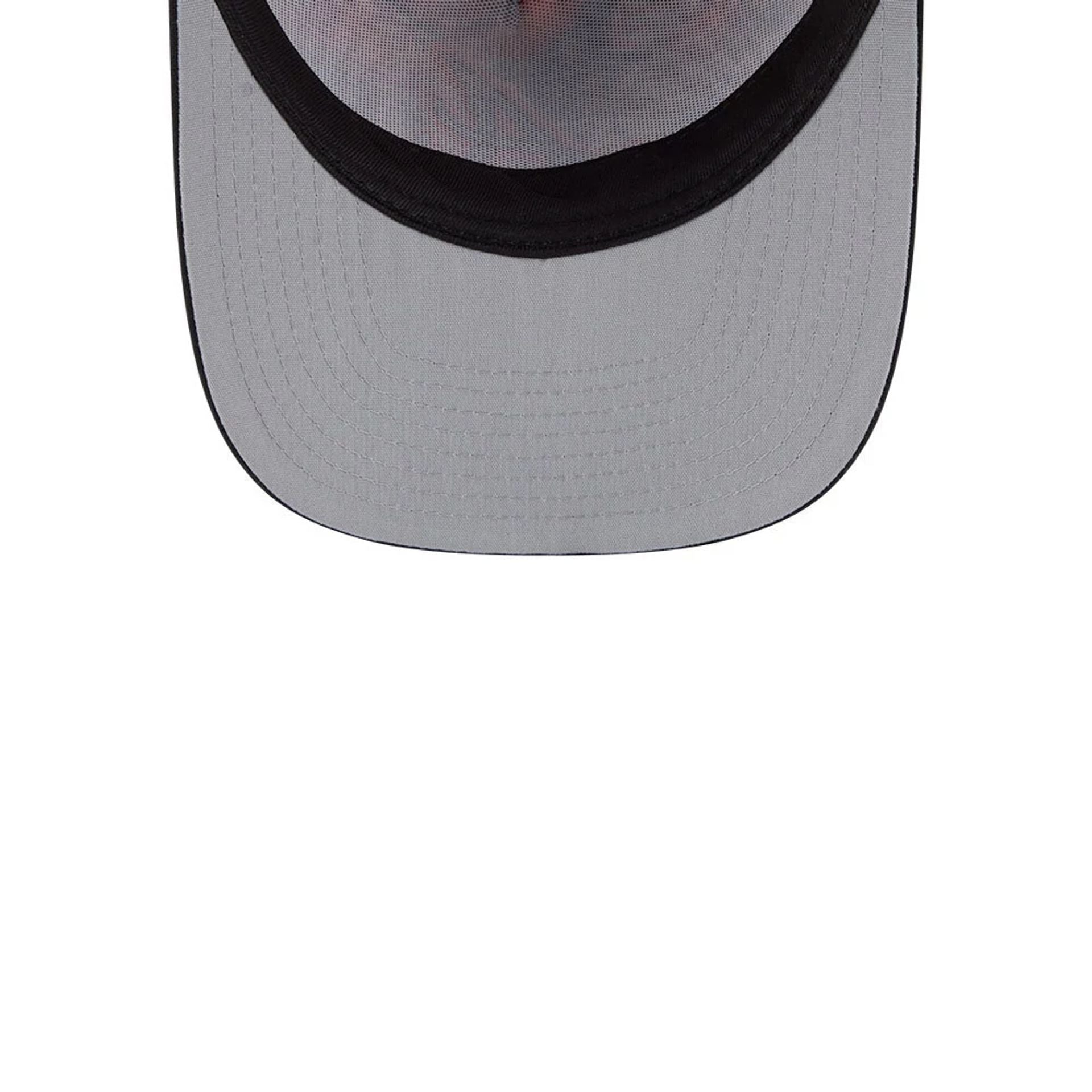 Atlanta Braves MLB Leaves Bright Orange 9FIFTY A-Frame Snapback Cap