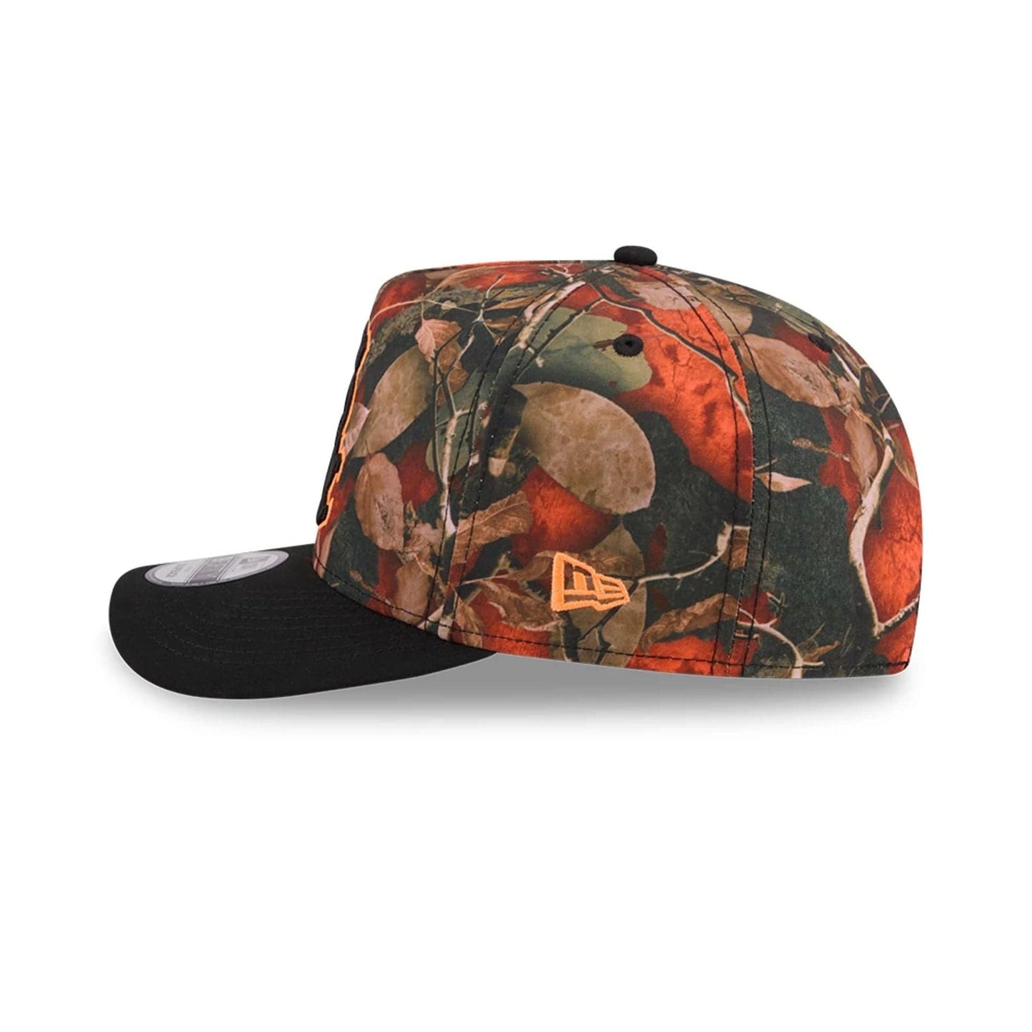 Chicago White Sox MLB Leaves Bright Orange 9FIFTY A-Frame Snapback Cap
