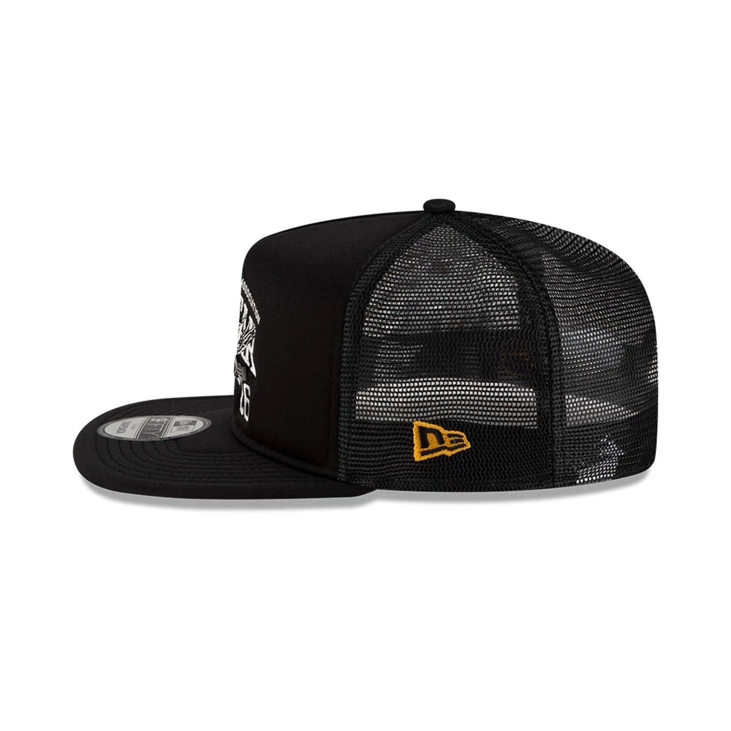 NBA All Star Game NBA X Alpha Black 9FIFTY A-Frame Trucker Adjustable Cap