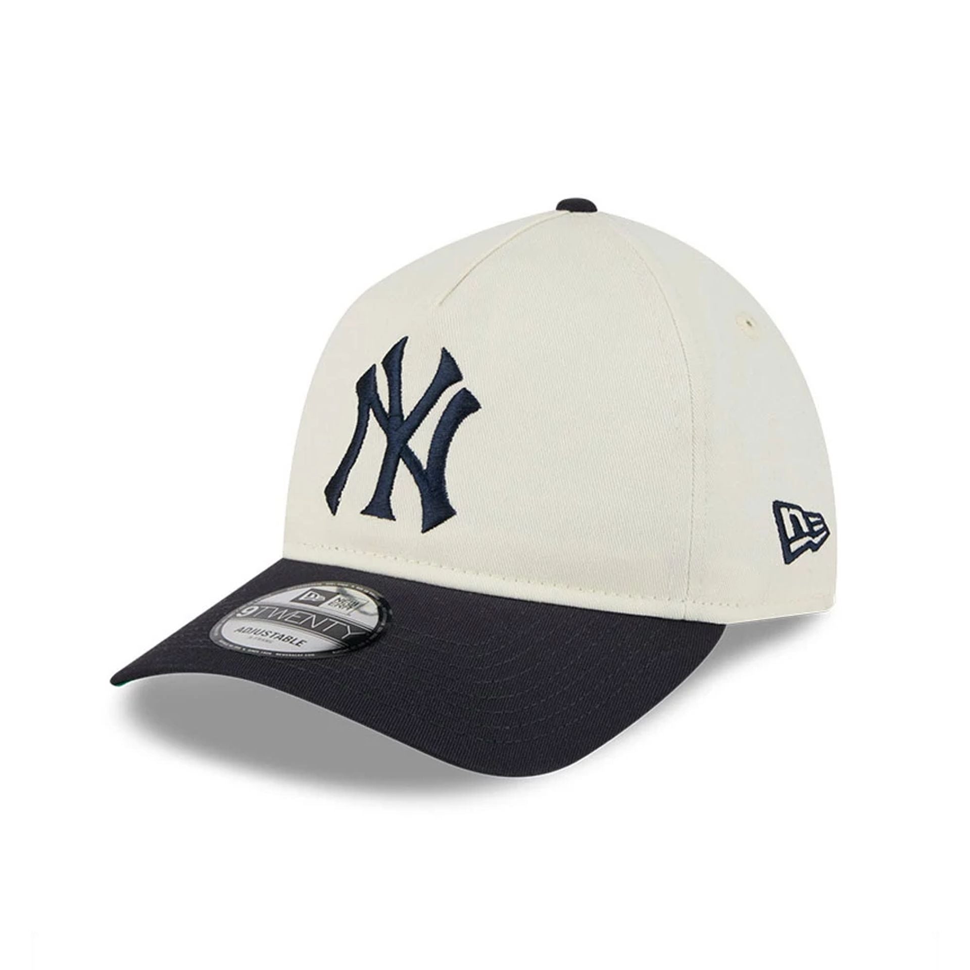 New York Yankees MLB Chrome White 9TWENTY A-Frame Adjustable Cap