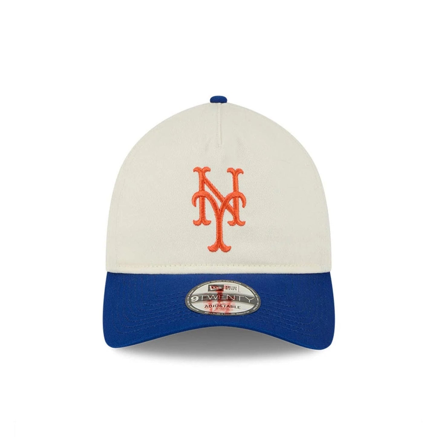 New York Mets MLB Chrome White 9TWENTY A-Frame Adjustable Cap