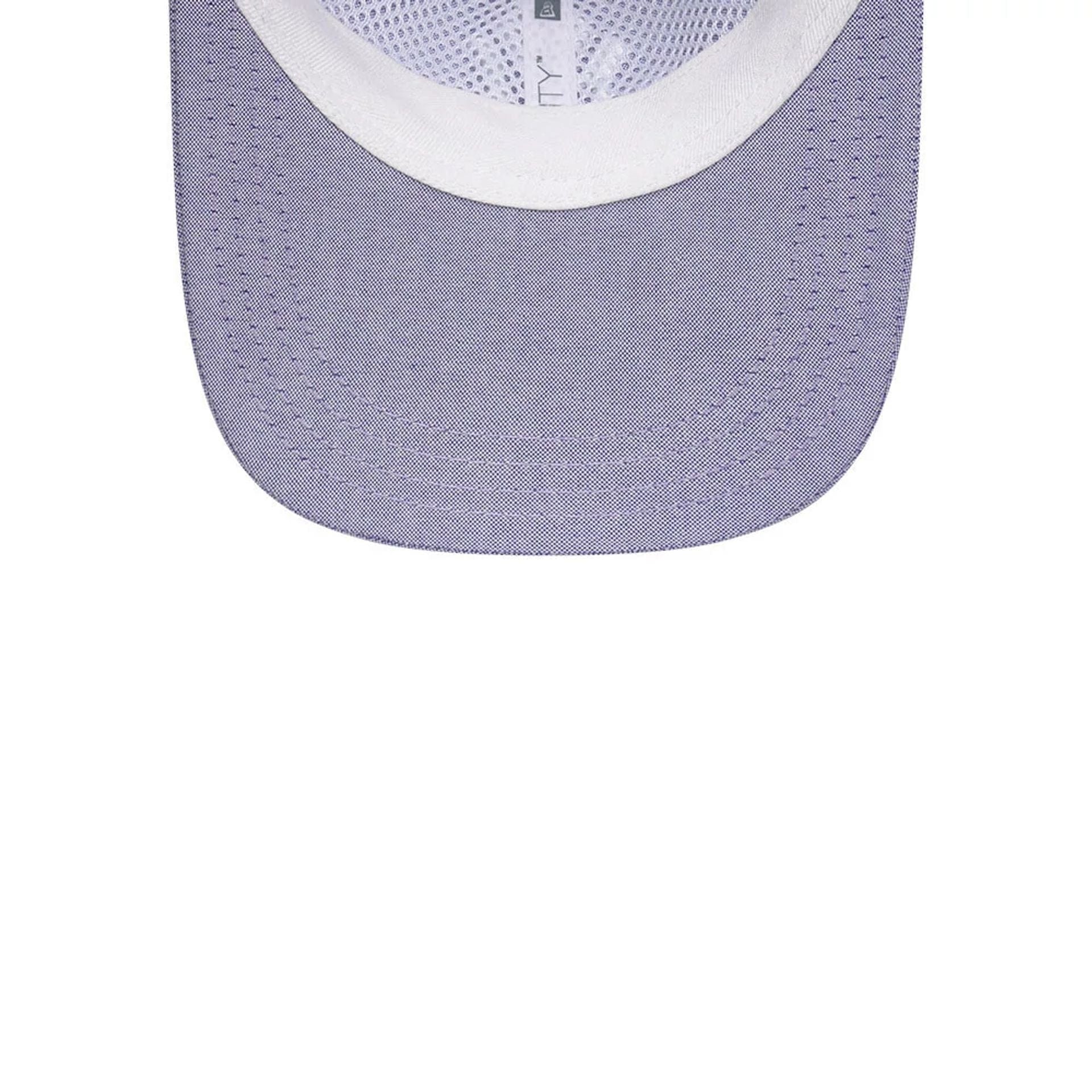 New York Yankees MLB Oxford Pastel Purple 9TWENTY Long Visor Adjustable Cap