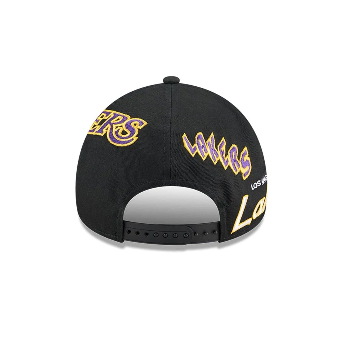 LA Lakers NBA All Over Black 9FORTY A-Frame Adjustable Cap