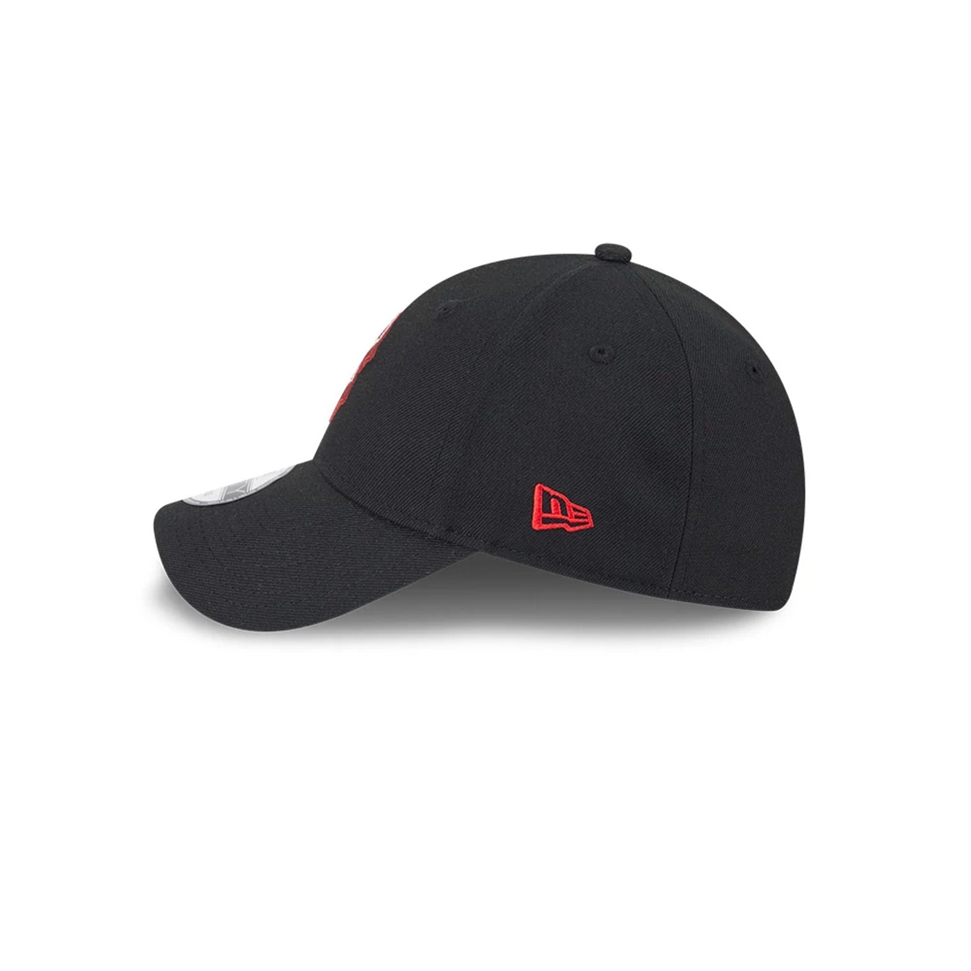 Boston Red Sox MLB Neon Black 9FORTY Adjustable Cap