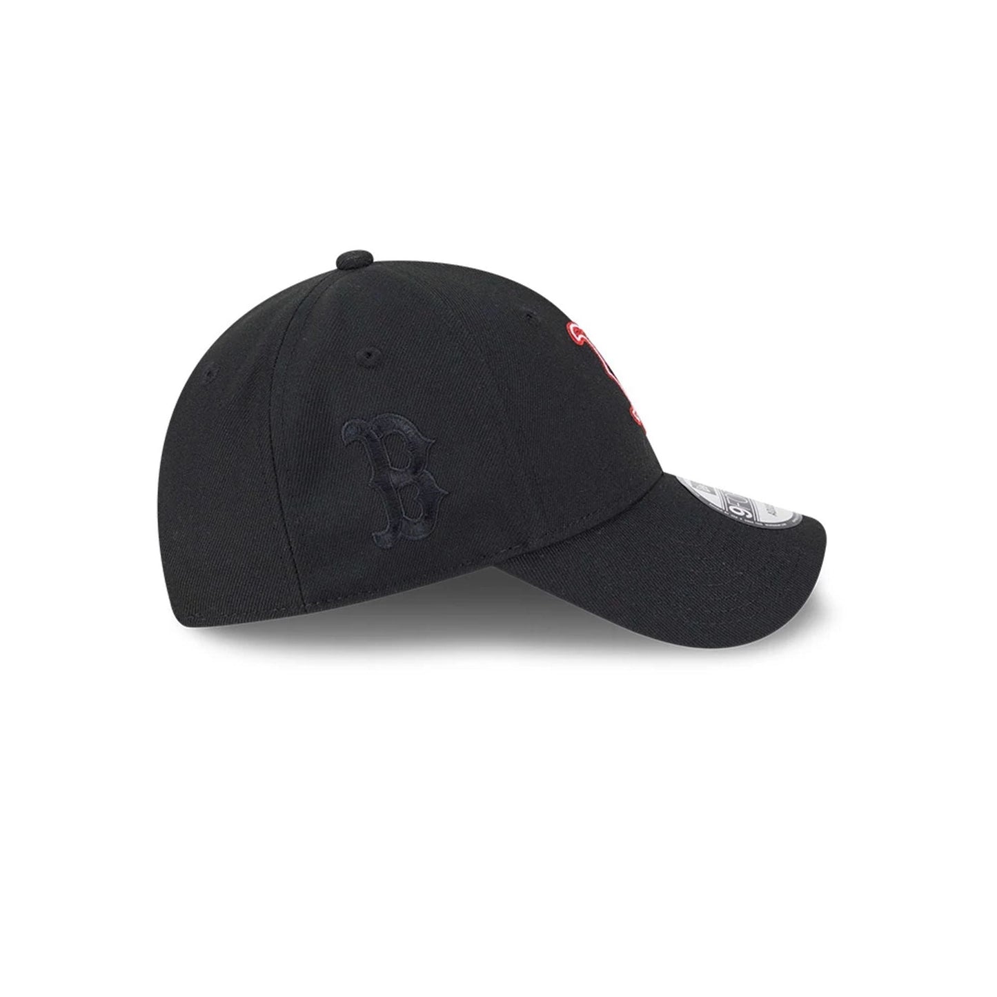 Boston Red Sox MLB Neon Black 9FORTY Adjustable Cap
