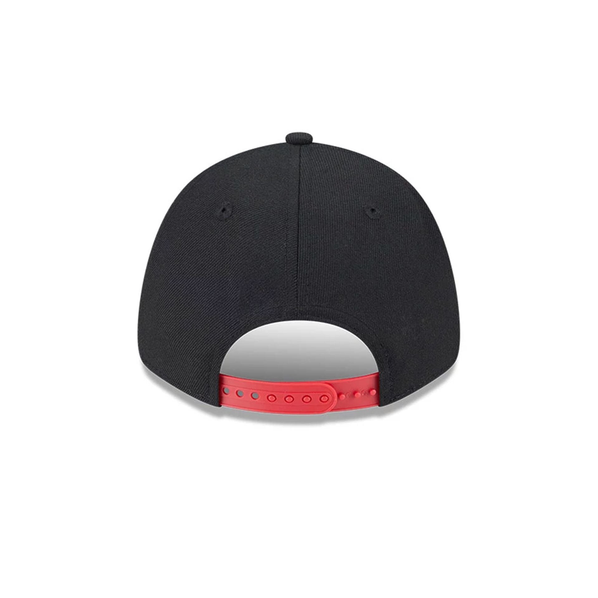 Boston Red Sox MLB Neon Black 9FORTY Adjustable Cap