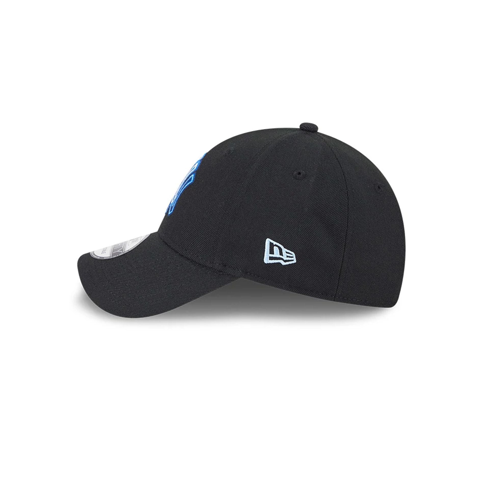 New York Yankees MLB Neon Black 9FORTY Adjustable Cap
