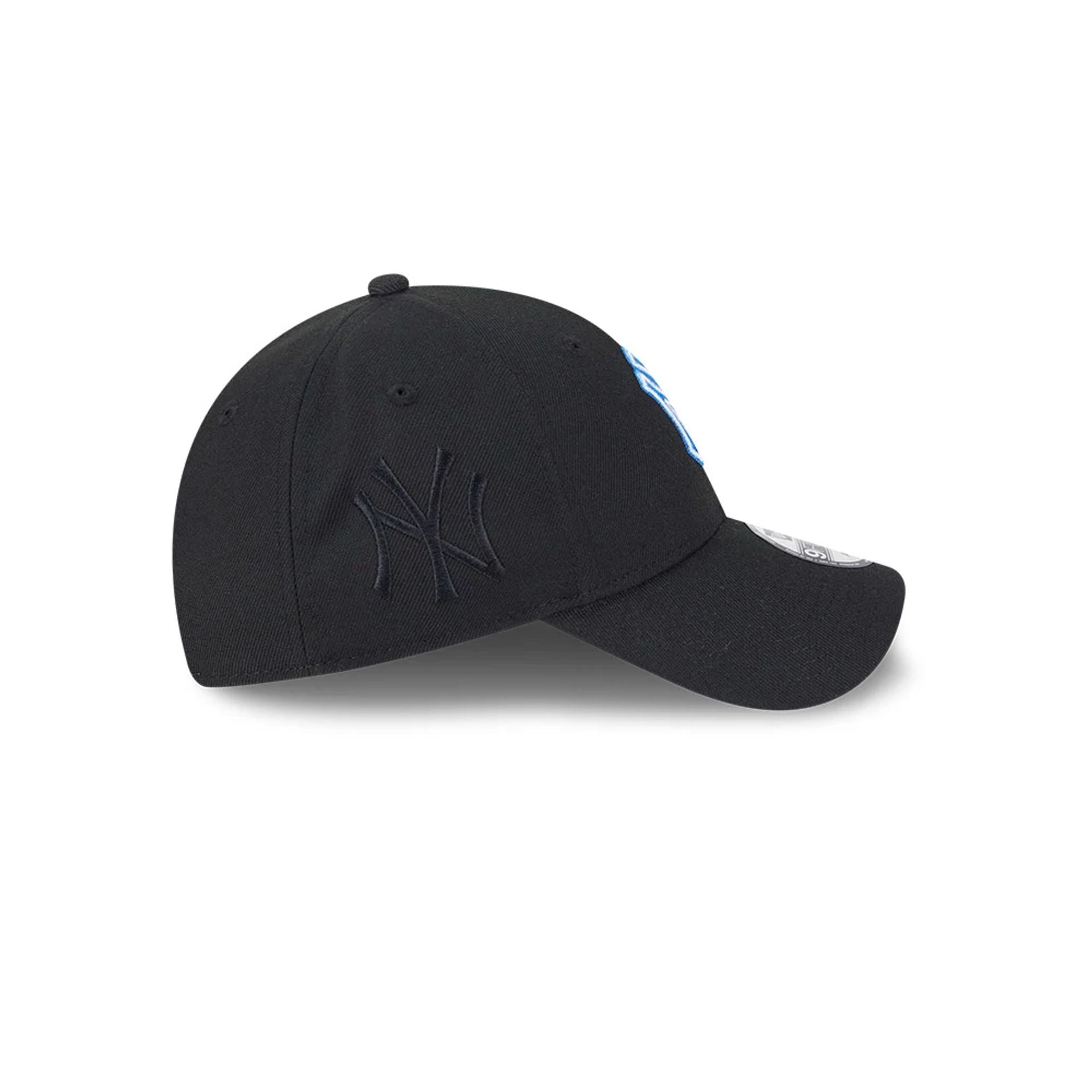 New York Yankees MLB Neon Black 9FORTY Adjustable Cap