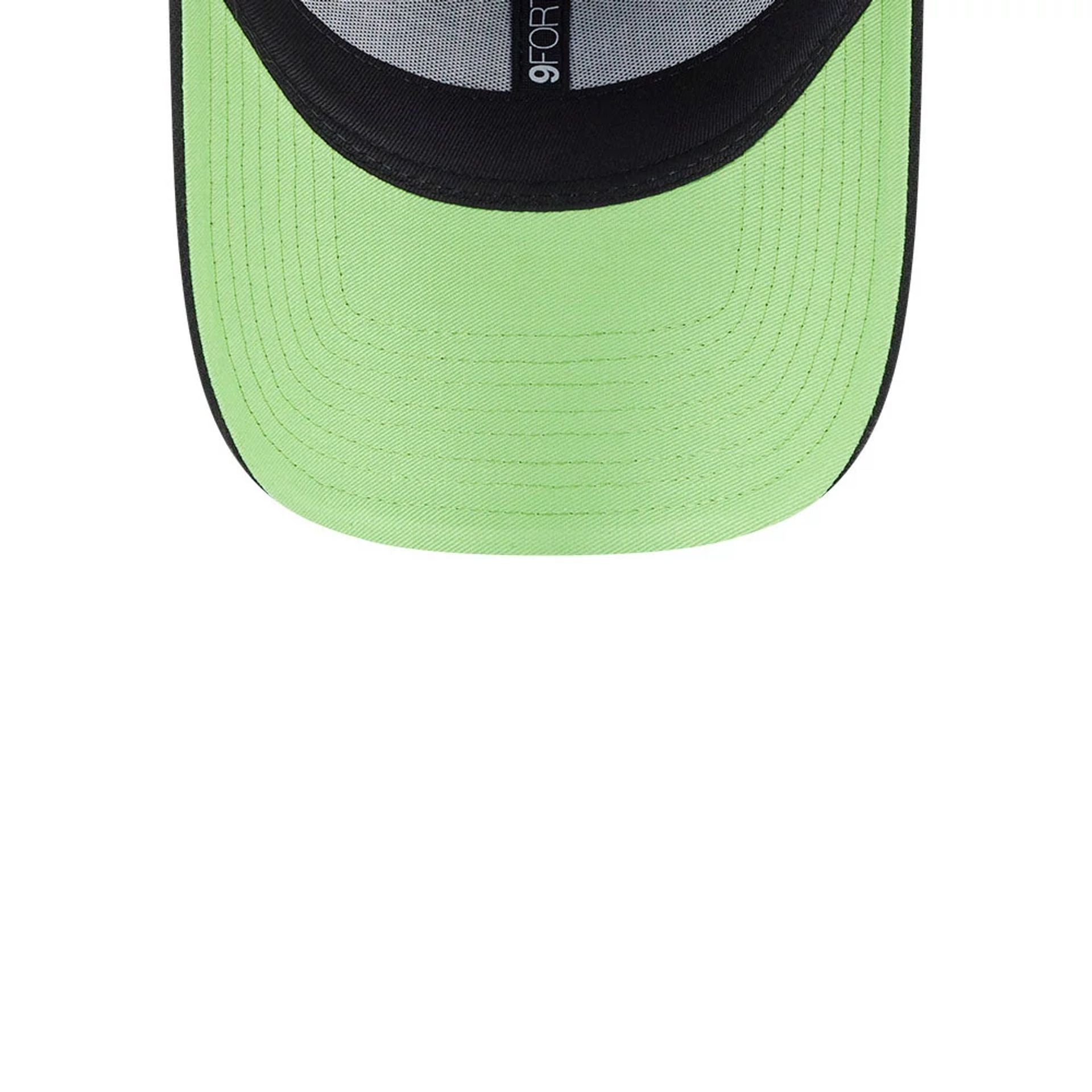 Chicago Bulls NBA Neon Black 9FORTY Adjustable Cap