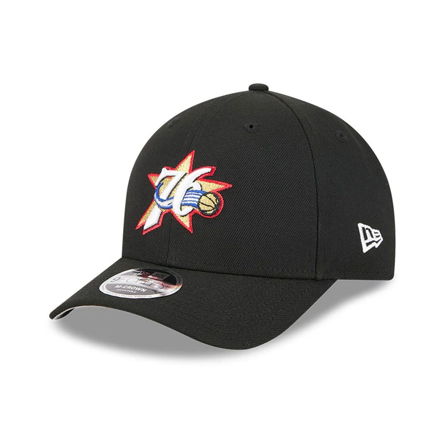 Philadelphia 76ers NBA Classic Black 9FORTY M-Crown Adjustable Cap