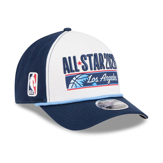 NBA All Star Game 2026 Logo White 9FORTY M-Crown A-Frame Adjustable Cap