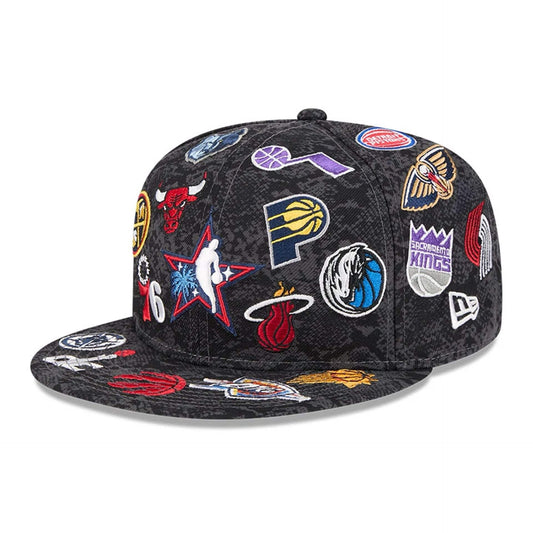 NBA All Star Game 2026 Logo Black 59FIFTY Fitted Cap