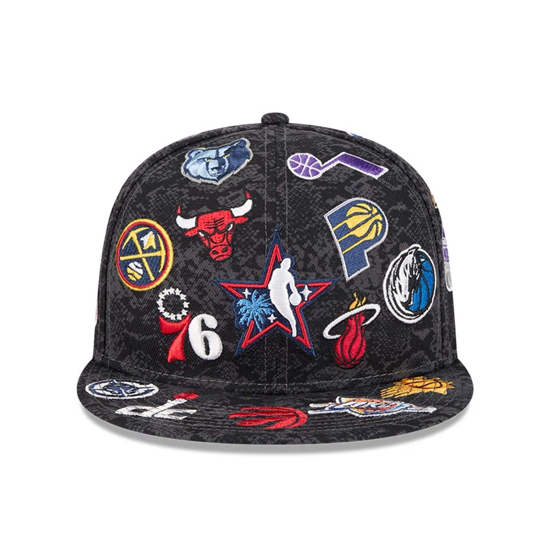 NBA All Star Game 2026 Logo Black 59FIFTY Fitted Cap