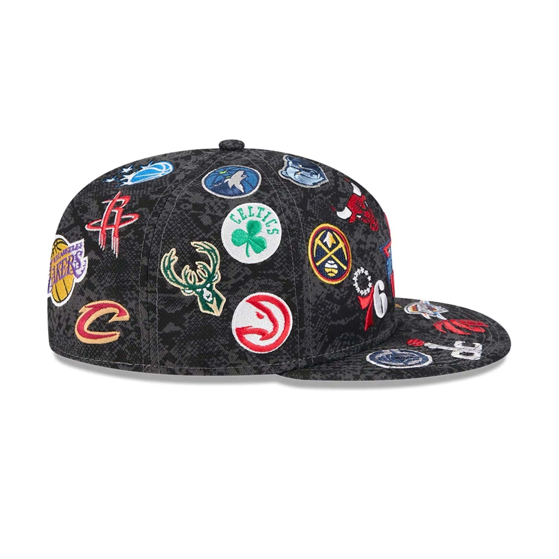 NBA All Star Game 2026 Logo Black 59FIFTY Fitted Cap