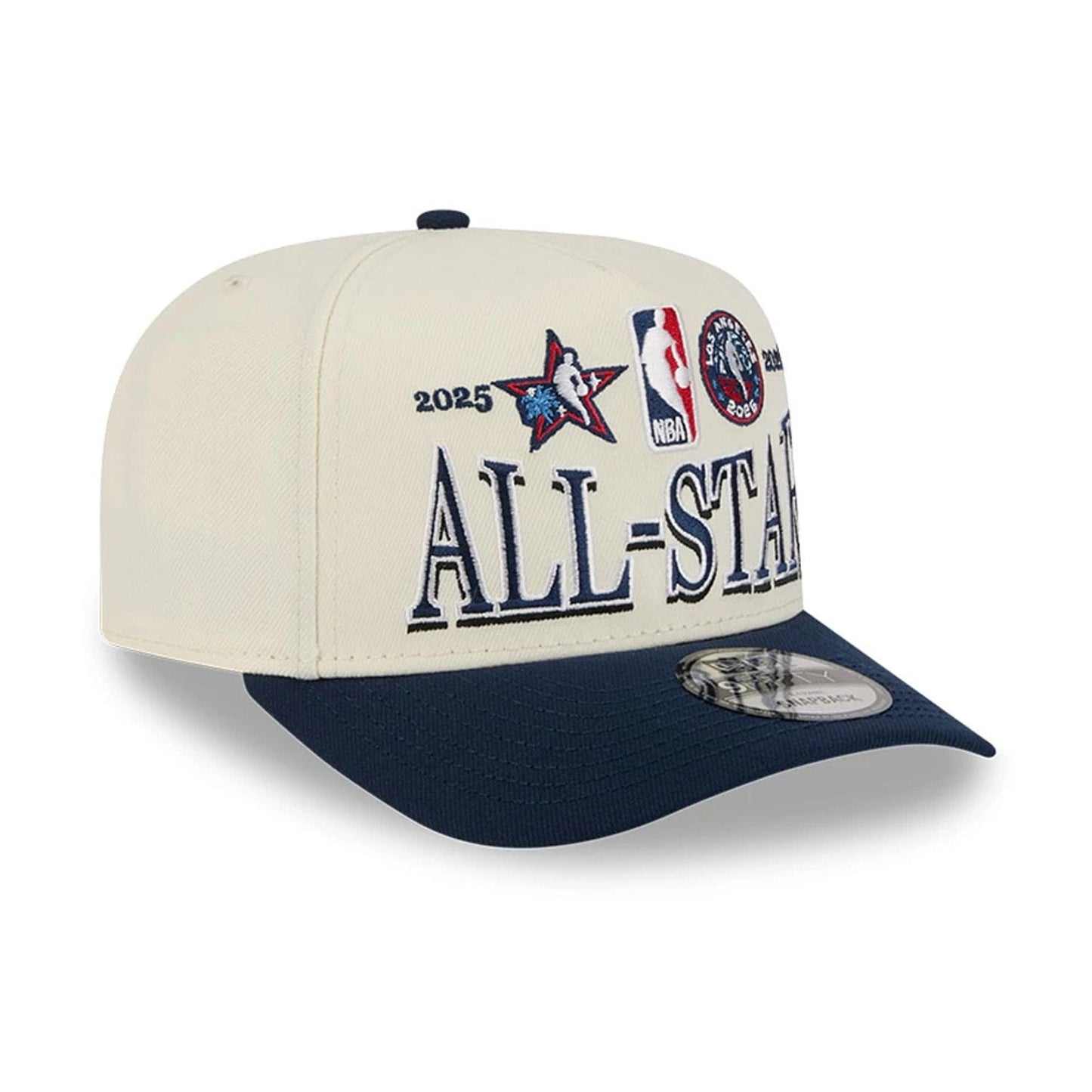 NBA All Star Game 2026 White 9FIFTY A-Frame Snapback Adjustable Cap