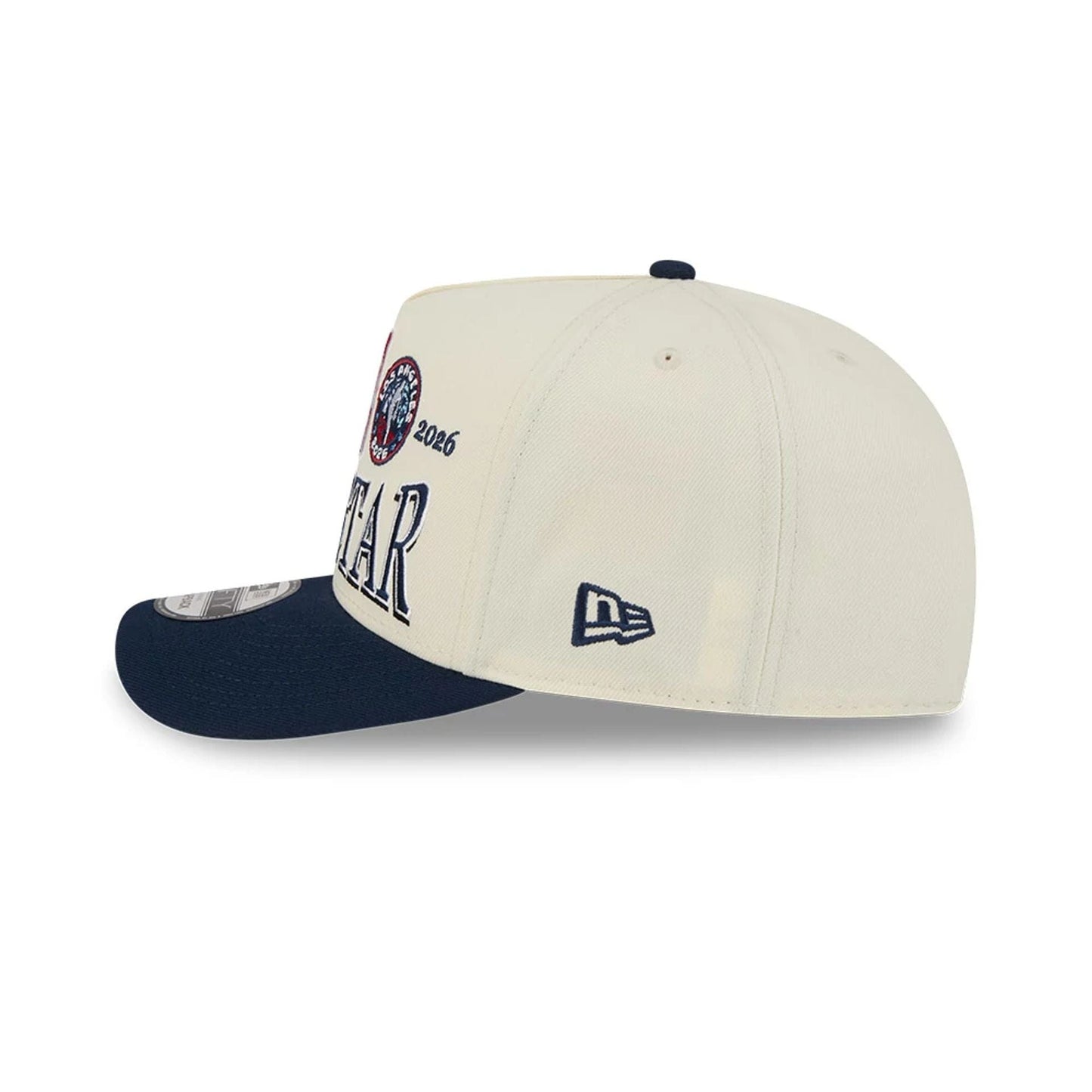 NBA All Star Game 2026 White 9FIFTY A-Frame Snapback Adjustable Cap