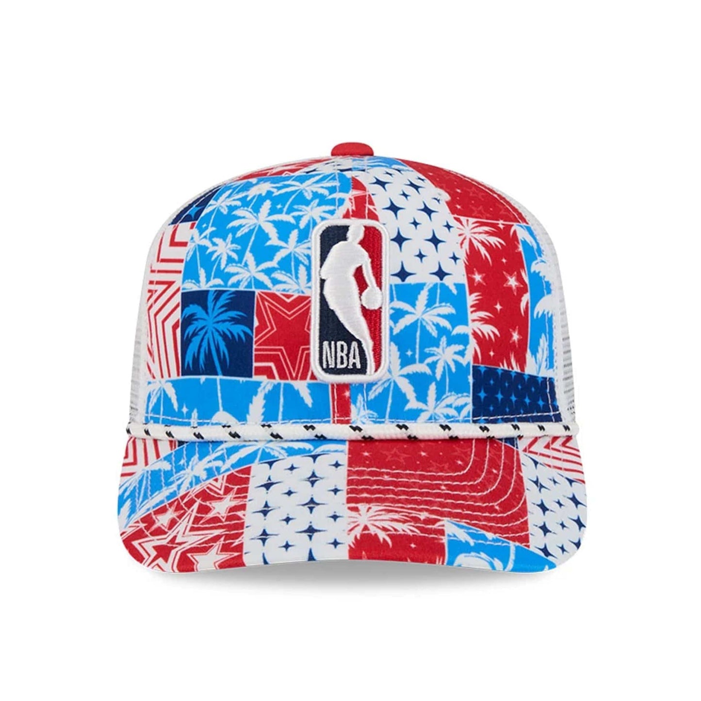 NBA All Star Game 2026 White 9SEVENTY Stretch Snap Adjustable Cap