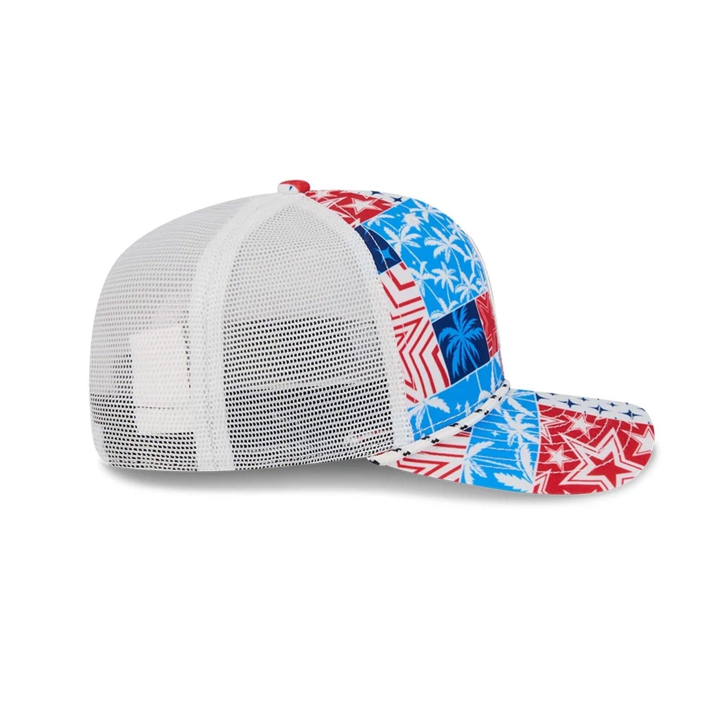 NBA All Star Game 2026 White 9SEVENTY Stretch Snap Adjustable Cap