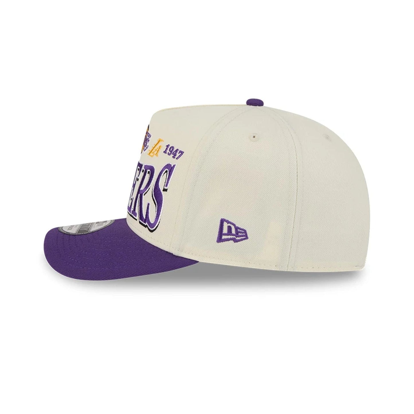 LA Lakers NBA All Star Game 2026 White 9FIFTY A-Frame Snapback Adjustable Cap