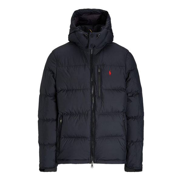 Polo Ralph Lauren Men's El Cap Water Resistant Duck Down Detachable Hood Short Puffer Jacket