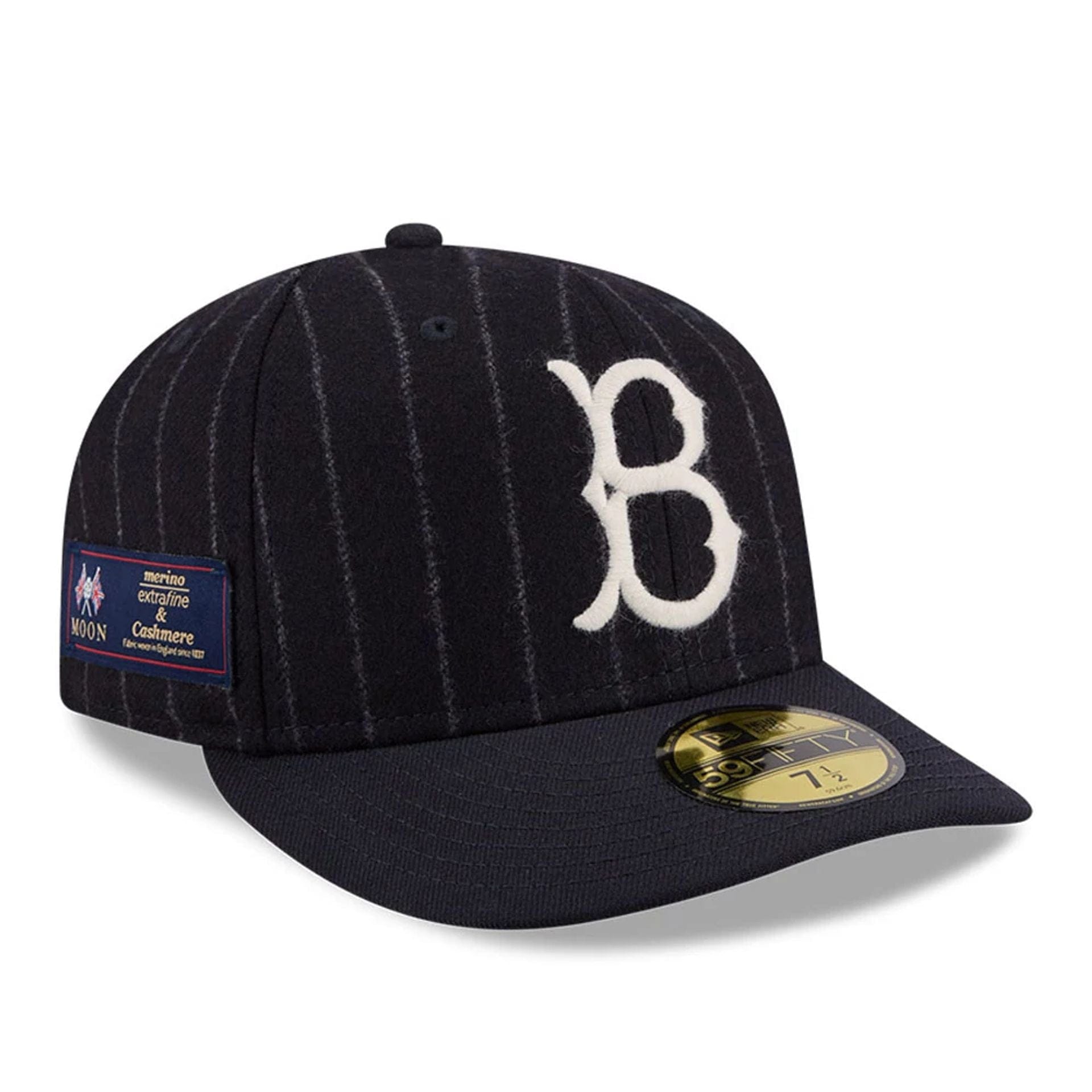 Brooklyn Dodgers MLB X Moon Navy 59FIFTY Fitted Cap