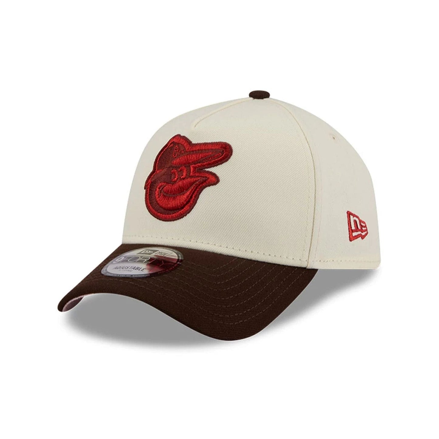 Baltimore Orioles MLB City Script Cream 9FORTY A-Frame Adjustable Cap