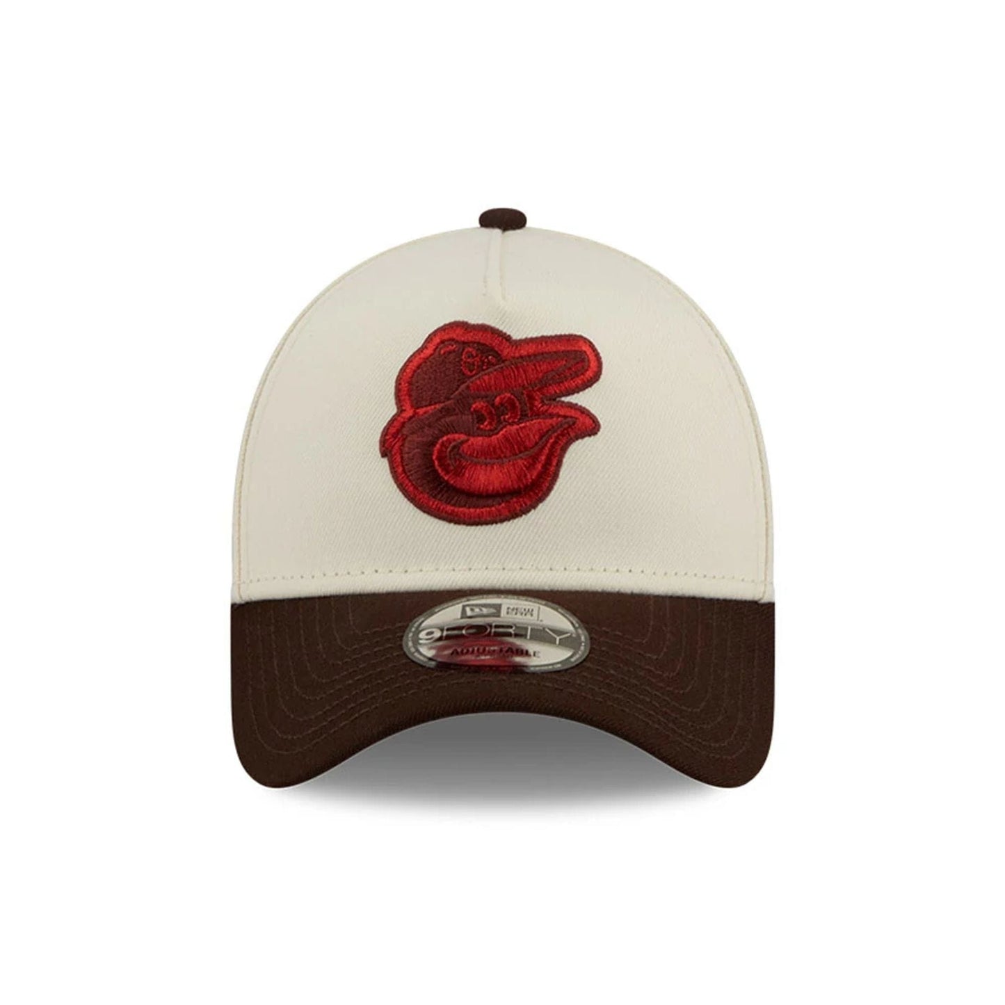 Baltimore Orioles MLB City Script Cream 9FORTY A-Frame Adjustable Cap