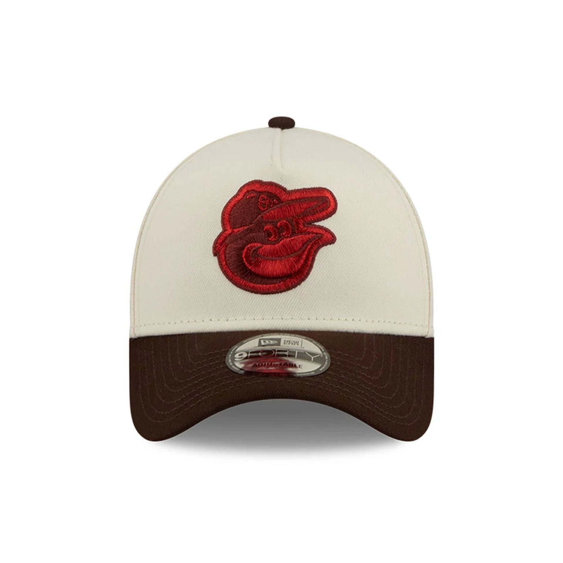 Baltimore Orioles MLB City Script Cream 9FORTY A-Frame Adjustable Cap