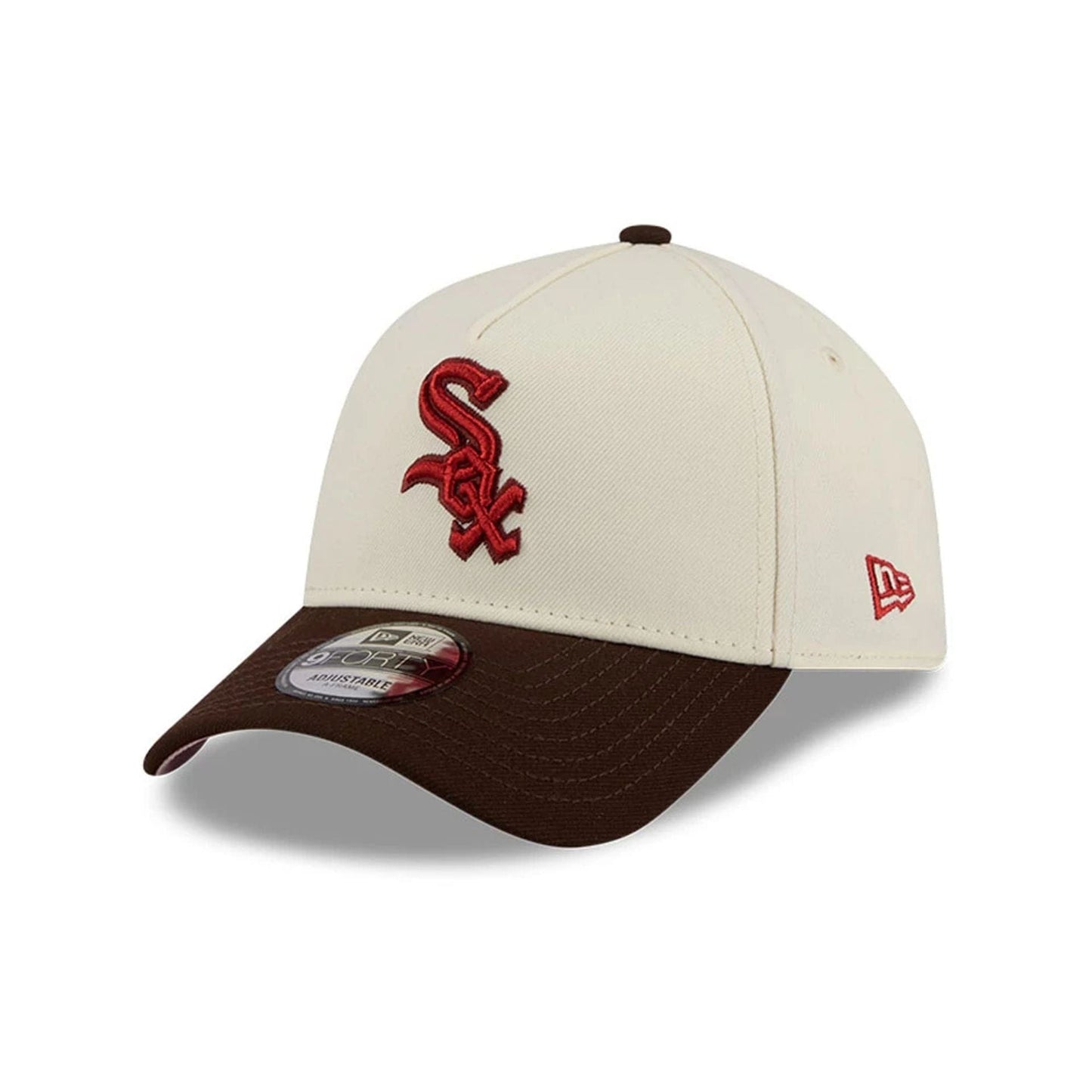 Chicago White Sox MLB City Script Cream 9FORTY A-Frame Adjustable Cap