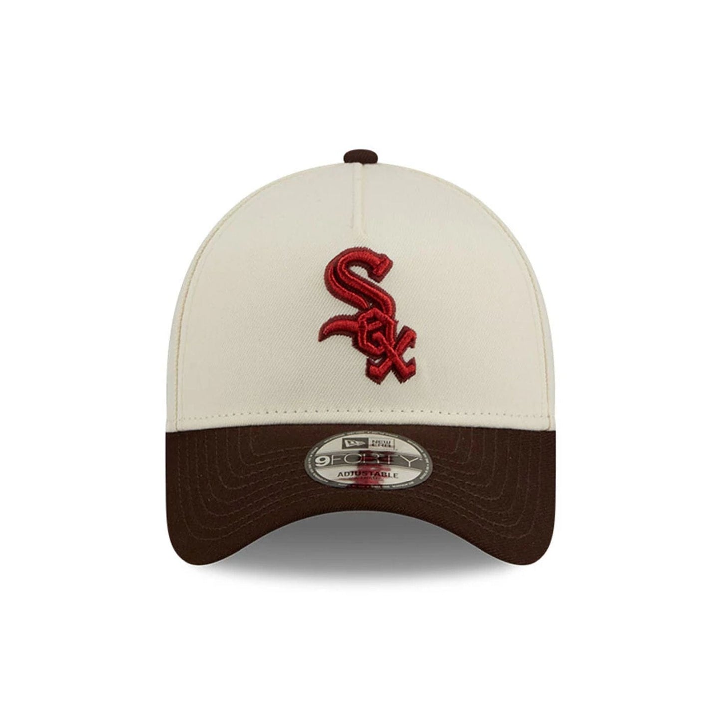 Chicago White Sox MLB City Script Cream 9FORTY A-Frame Adjustable Cap