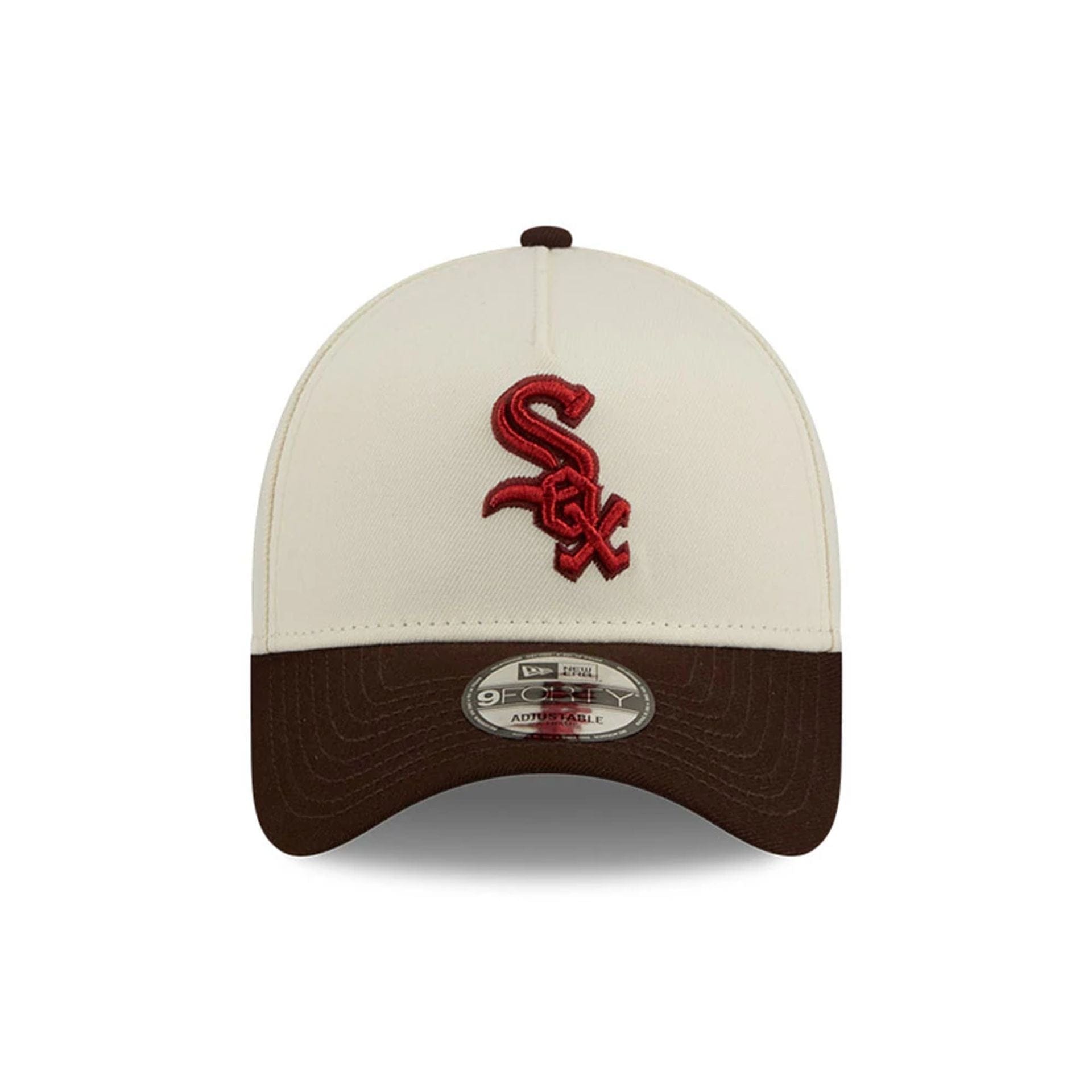 Chicago White Sox MLB City Script Cream 9FORTY A-Frame Adjustable Cap