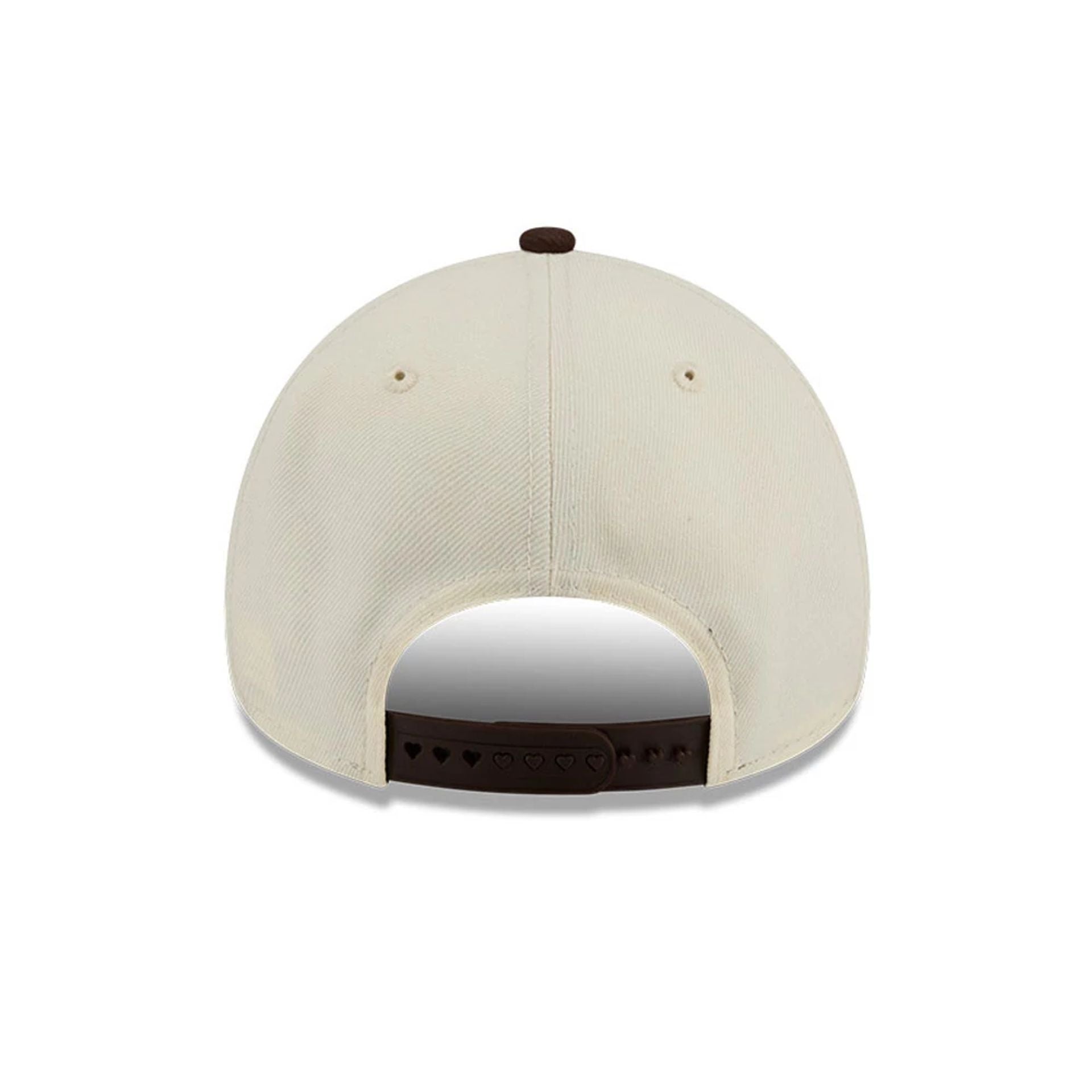 Chicago Cubs MLB City Script Cream 9FORTY A-Frame Adjustable Cap