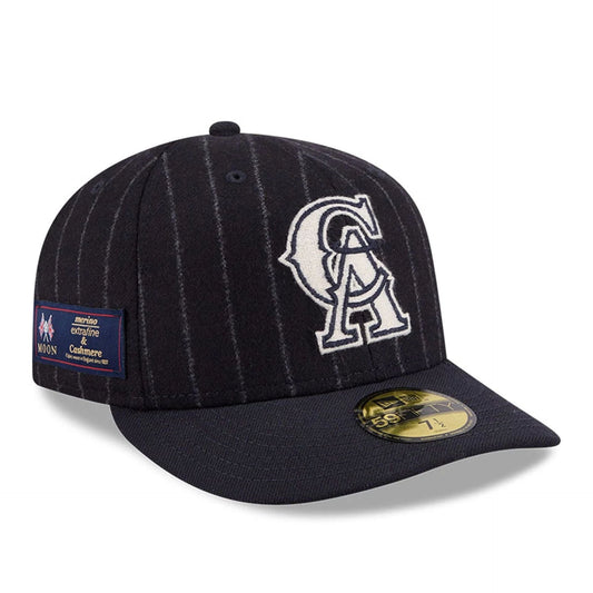 LA Angels MLB X Moon Navy 59FIFTY Fitted Cap