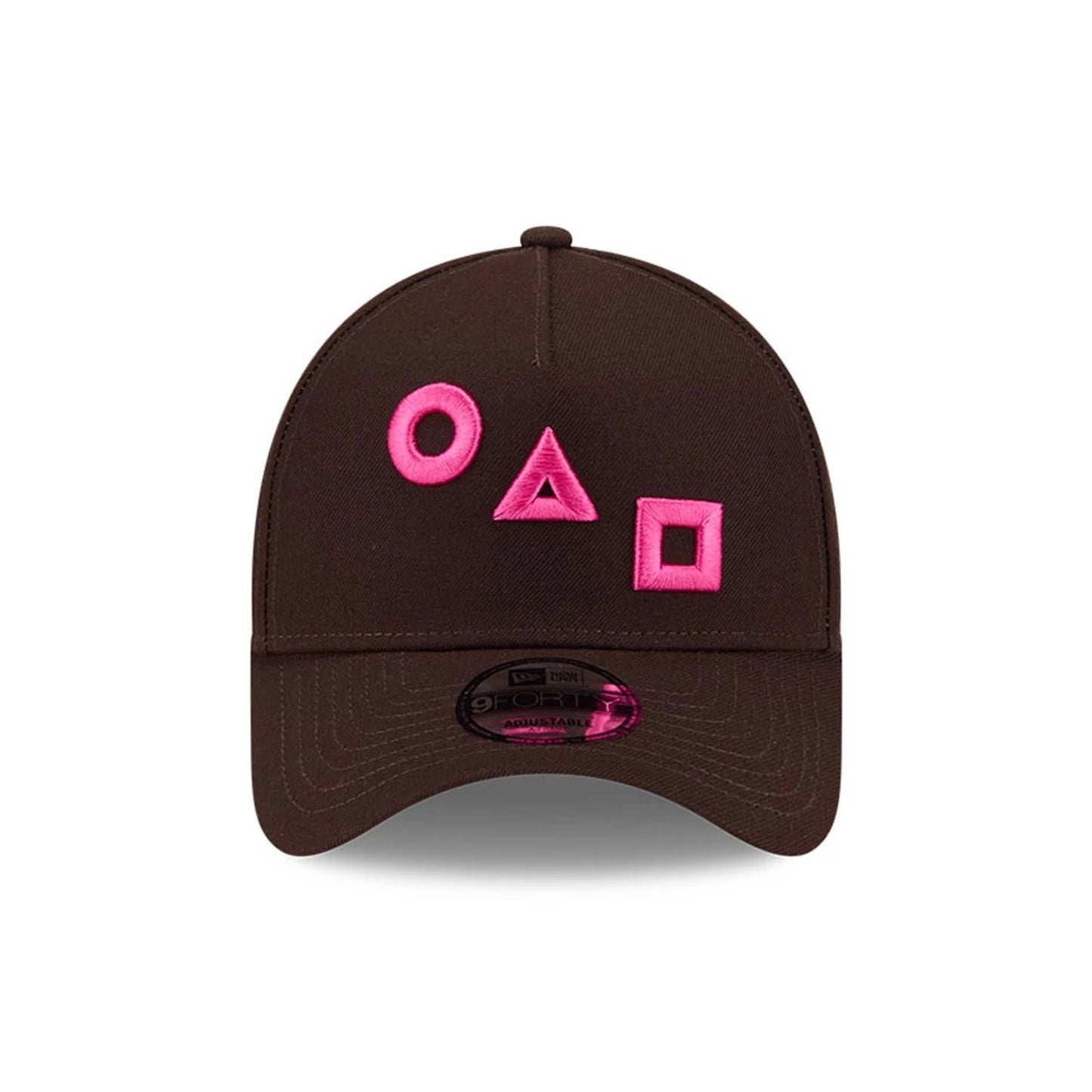 Netflix Squid Game Shapes Dark Brown 9FORTY A-Frame Adjustable Cap