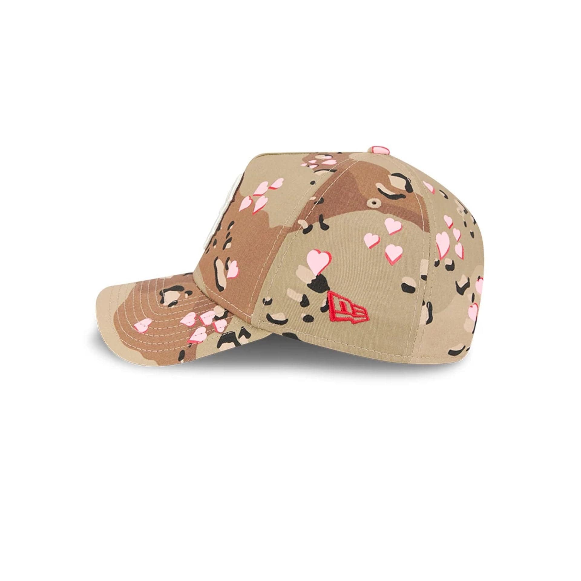 Boston Red Sox MLB Camo Hearts Desert Camo 9FORTY A-Frame Adjustable Cap