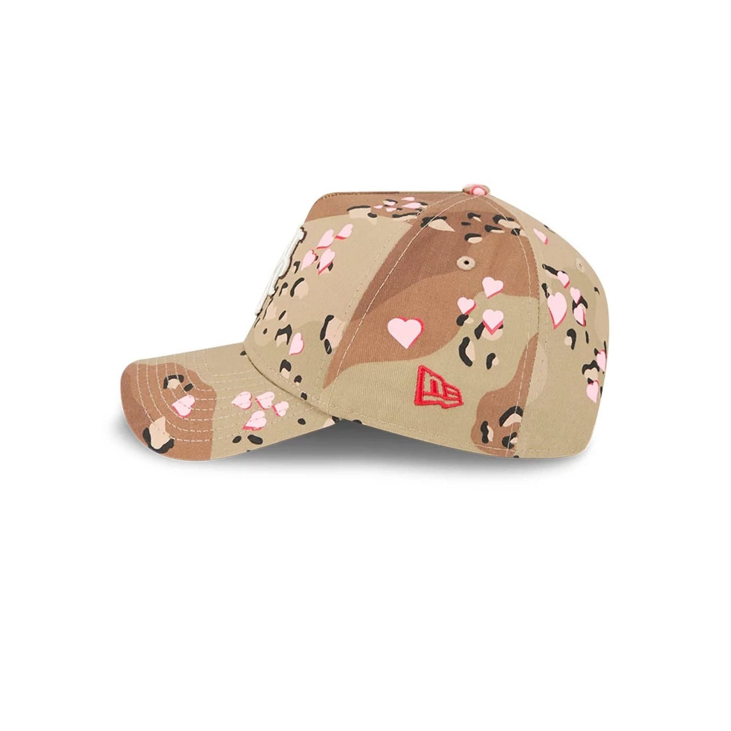 New York Mets MLB Camo Hearts Desert Camo 9FORTY A-Frame Adjustable Cap