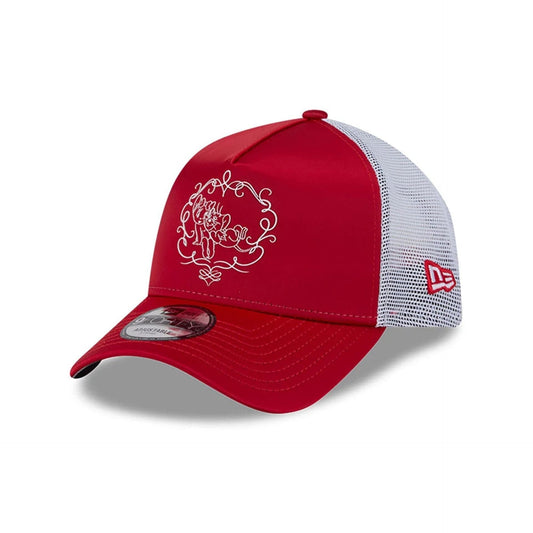 Tom & Jerry Love Cherie Red 9FORTY A-Frame Trucker Adjustable Cap