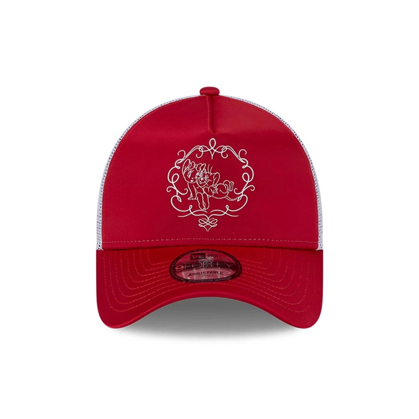 Tom & Jerry Love Cherie Red 9FORTY A-Frame Trucker Adjustable Cap
