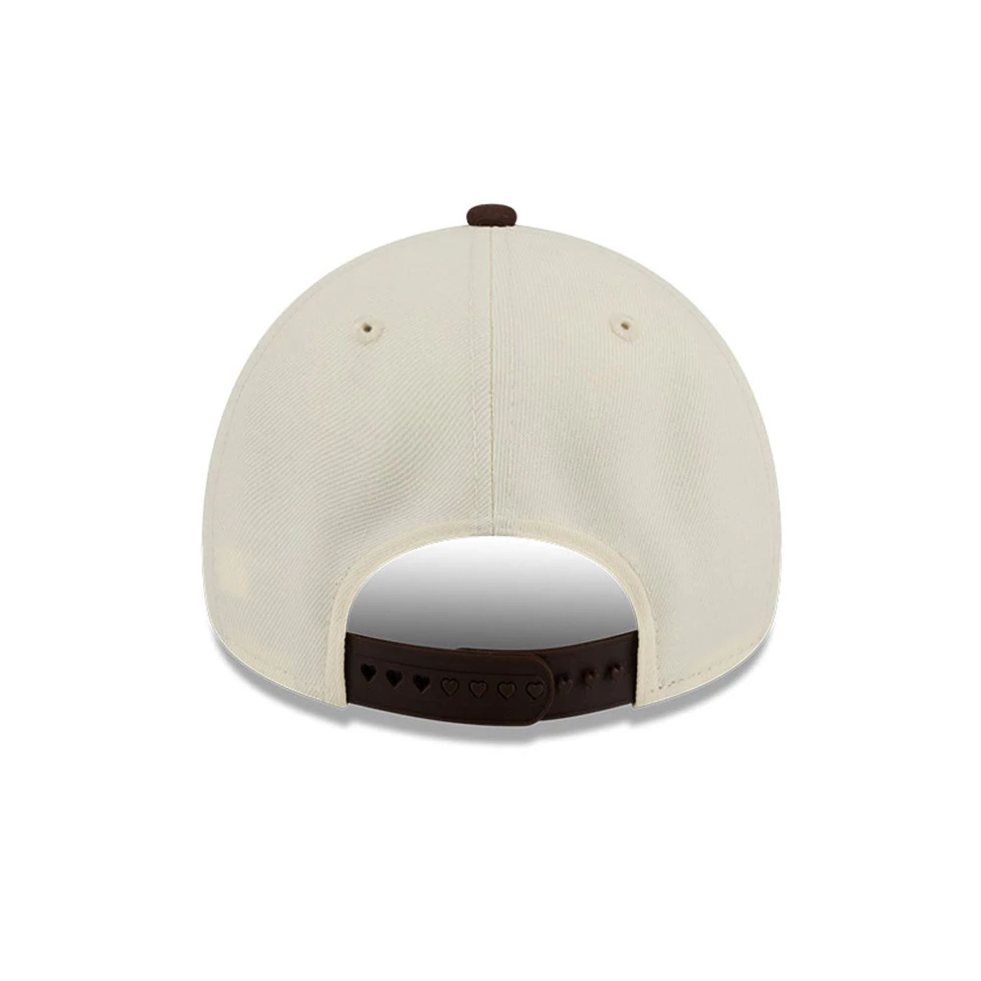 LA Dodgers MLB City Script Cream 9FORTY A-Frame Adjustable Cap