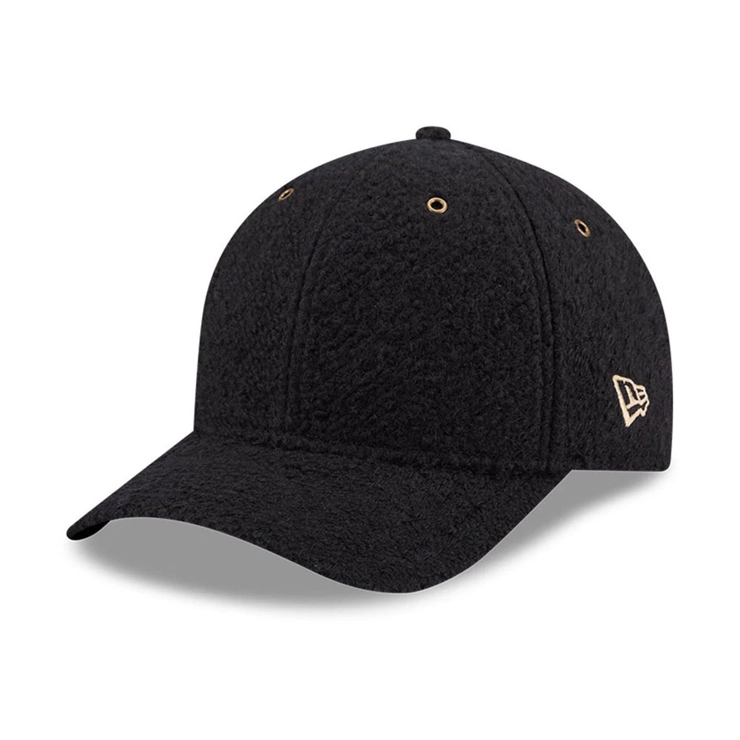 New Era Brushed Fleece Black 9FORTY M-Crown Adjustable Cap