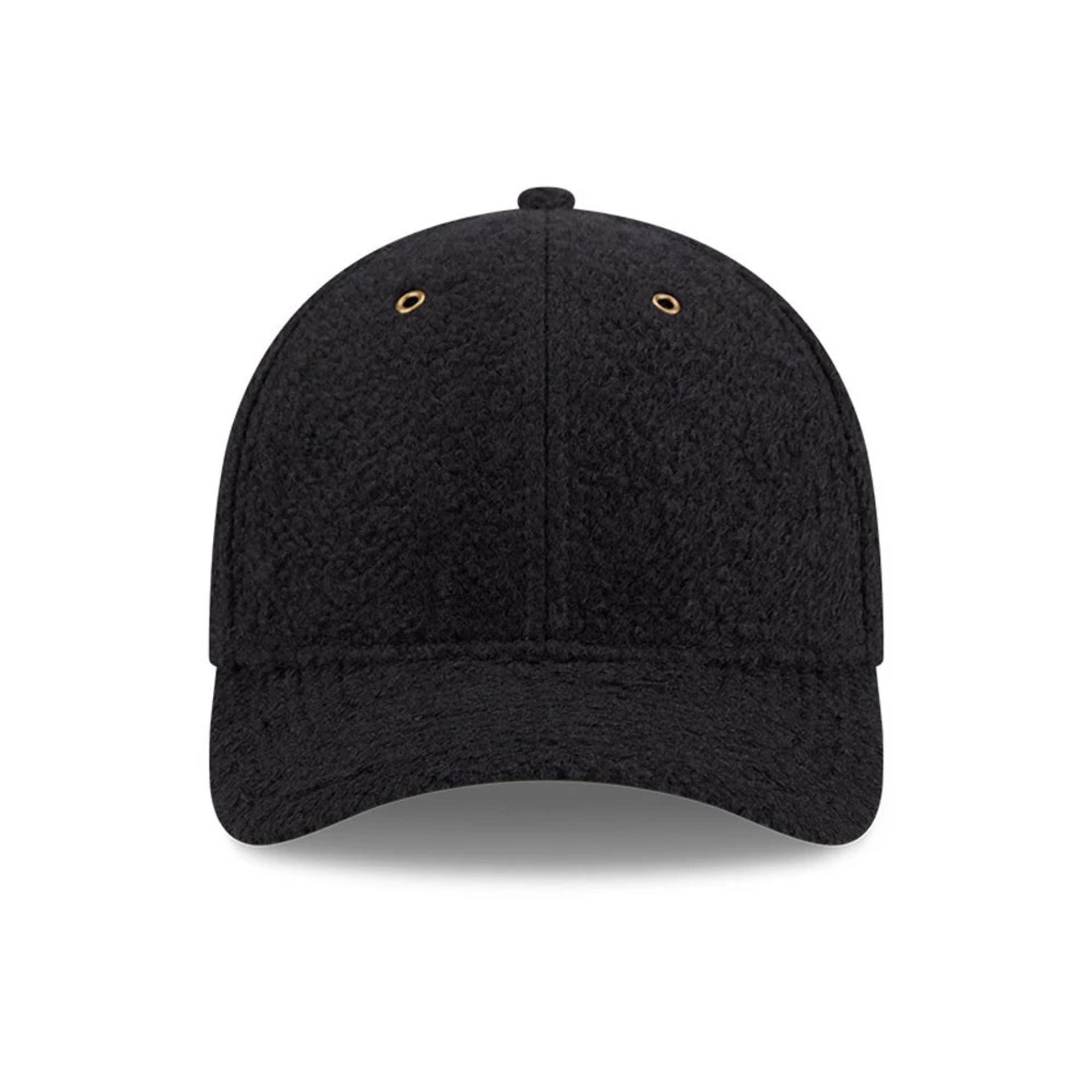 New Era Brushed Fleece Black 9FORTY M-Crown Adjustable Cap