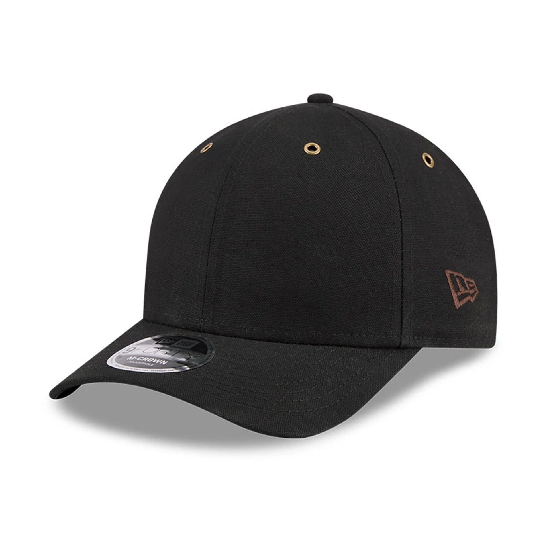 New Era Black 9FORTY M-Crown Adjustable Cap