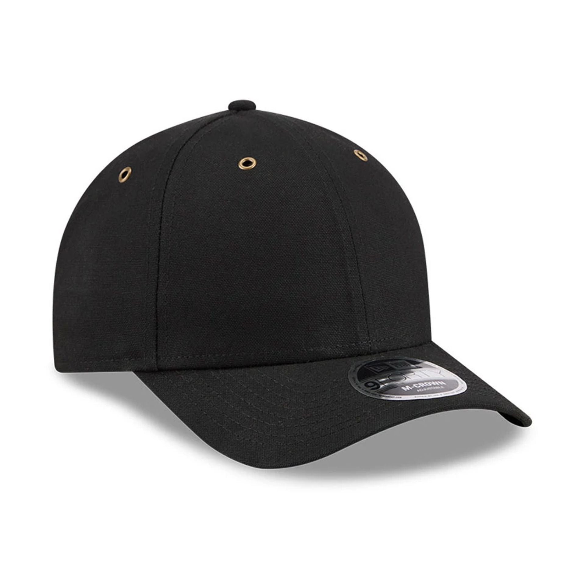 New Era Black 9FORTY M-Crown Adjustable Cap